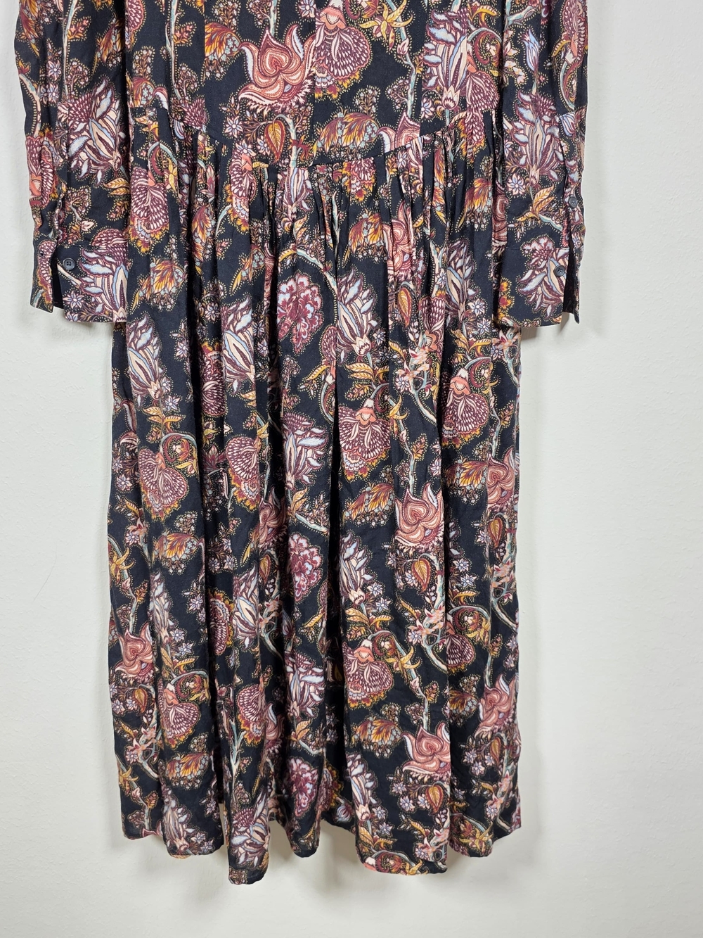 ULLA JOHNSON CELIA PAISLEY COLLARED DRESS SIZE 2 MSRP $750 - Picture 11 of 11